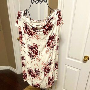 🎀 3 for $45 Floral Rayon/Spandex Topin Sz XL EUC